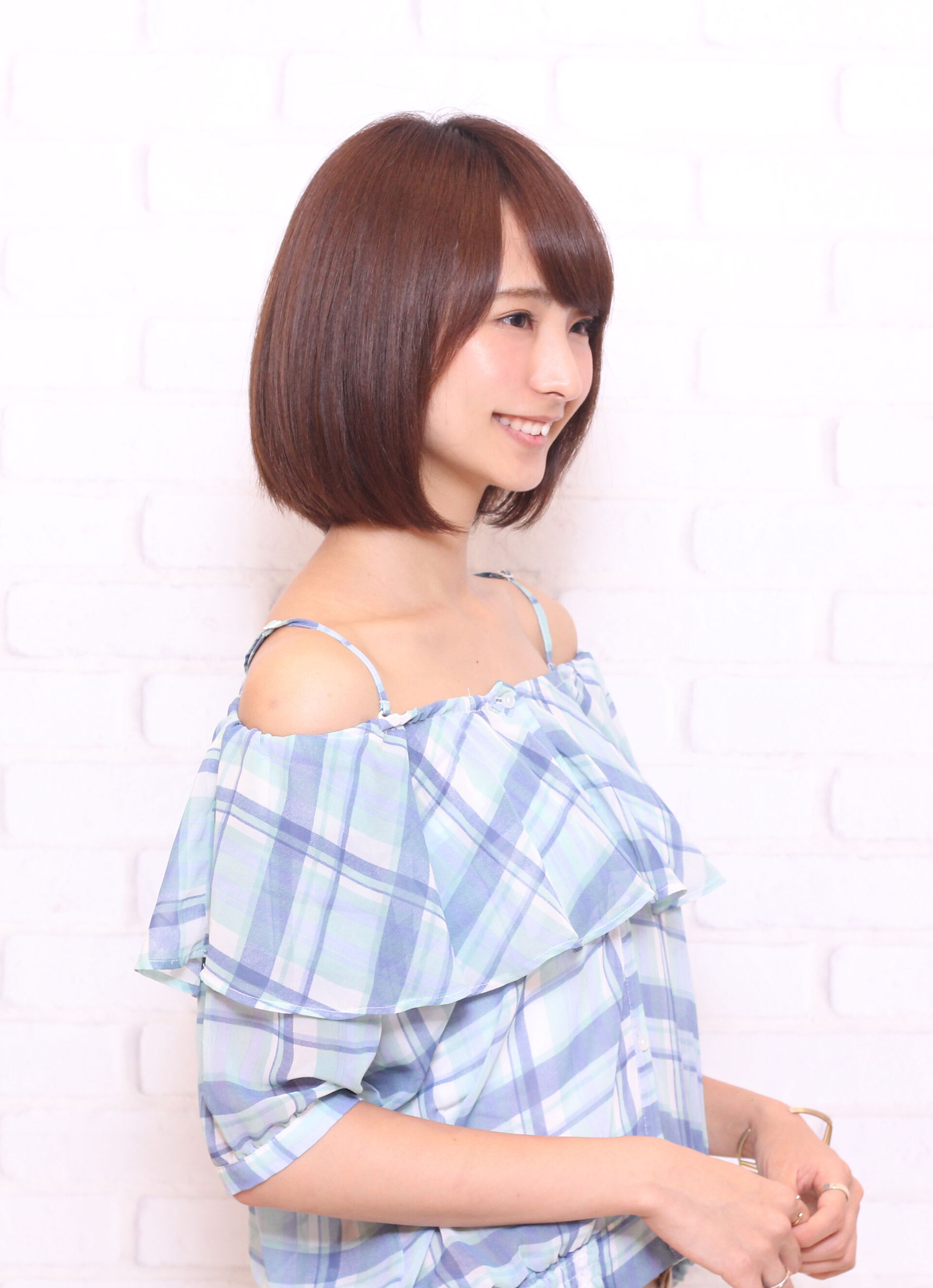 内巻き王道ボブ